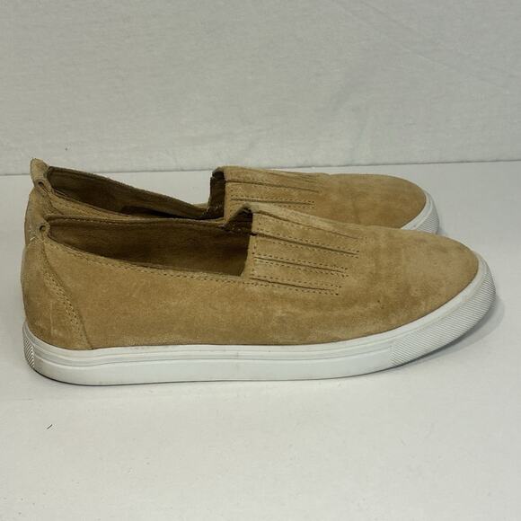 Minnetonka Shoes - Minnetonka Gabi Slip On Suede Leather Moccasin Loafers Brown Women's Size 8.5